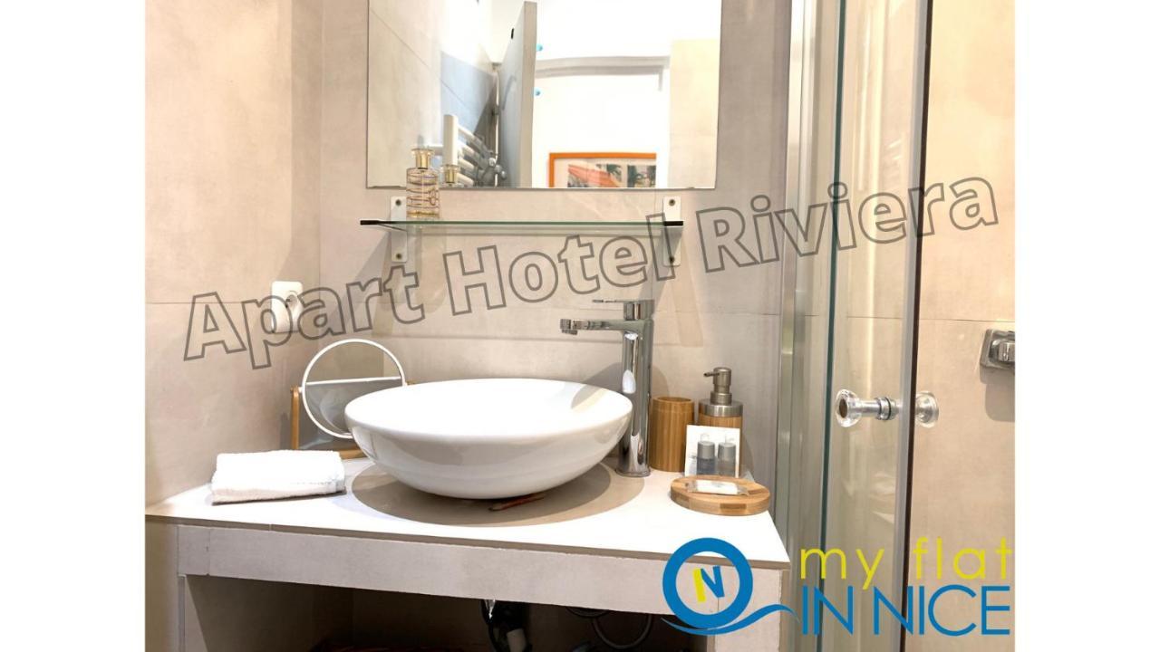 Aparthotel Riviera - Barillerie 12 - Vieille Ville 1Mn Plage - Appartement 2 Pieces Ac Nice Exteriör bild