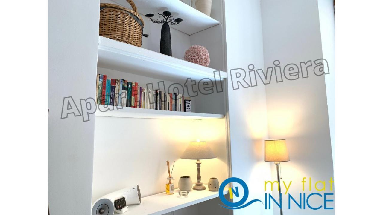 Aparthotel Riviera - Barillerie 12 - Vieille Ville 1Mn Plage - Appartement 2 Pieces Ac Nice Exteriör bild